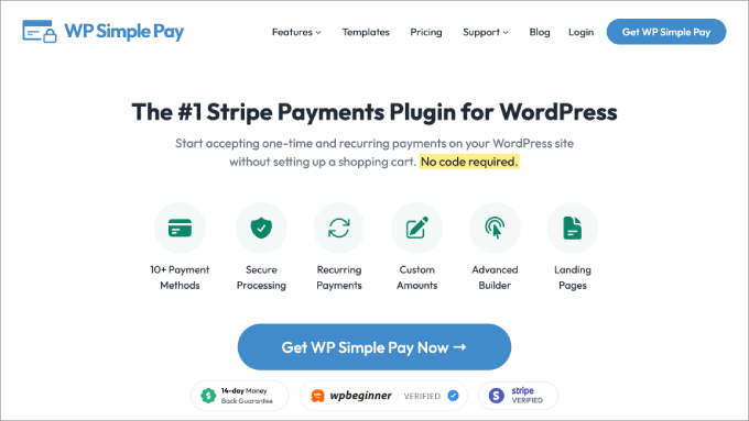 WP Simple Pay WP Simple Pay